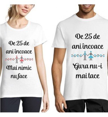 Set de tricouri personalizate Nunta...