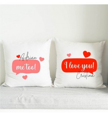 Set de 2 perne personalizate conversatie