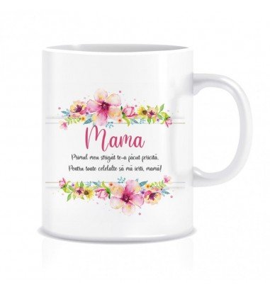 Cana personalizata MAMA