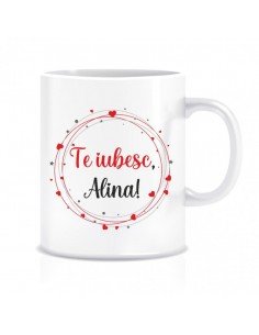 Cana personalizata Te iubesc