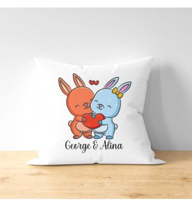 Perna personalizata iepurasi