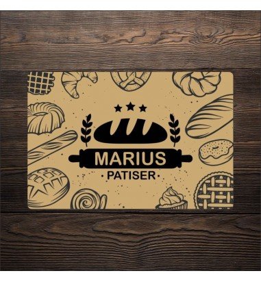 Tocator personalizat cu nume - brutarie