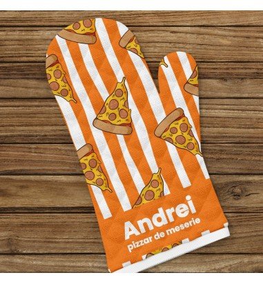 Manusa de bucatarie personalizata -...