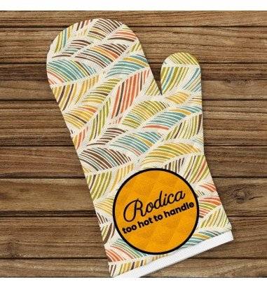 Manusa de bucatarie personalizata cu...