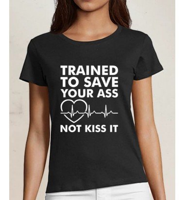 Tricou personalizat Trained to save