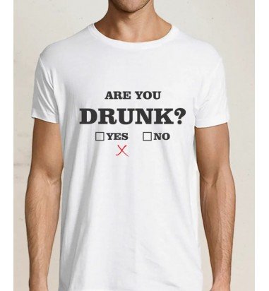 Tricou personalizat Are you drunk?