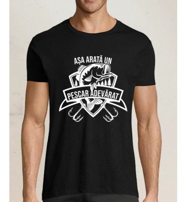 Tricou personalizat Pescar adevarat