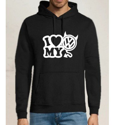 Hanorac personalizat I love VW