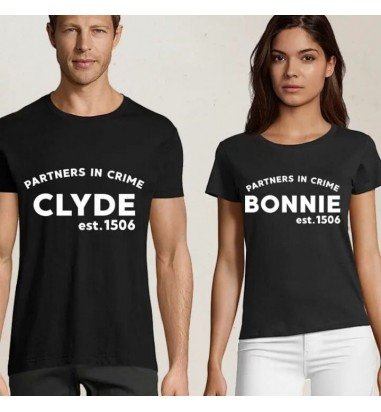 Set de tricouri personalizate Bonnie...