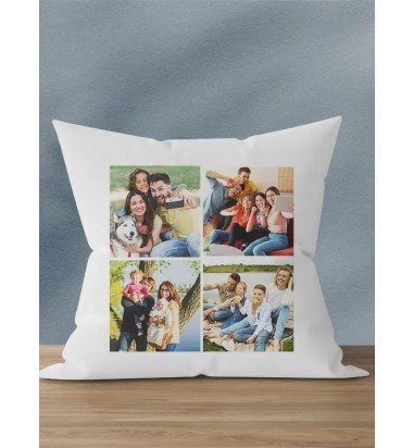 Perna personalizata cu 4 fotografii