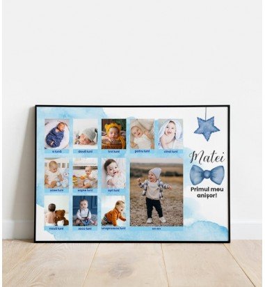 Tablou personalizat Primul anisor -...