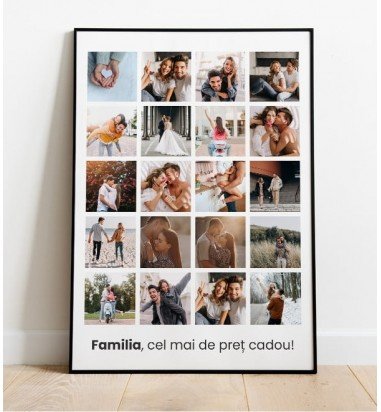 Tablou personalizat cu 20 de...