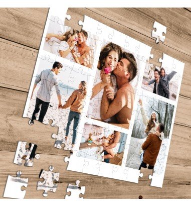 Puzzle personalizat cu 6 fotografii
