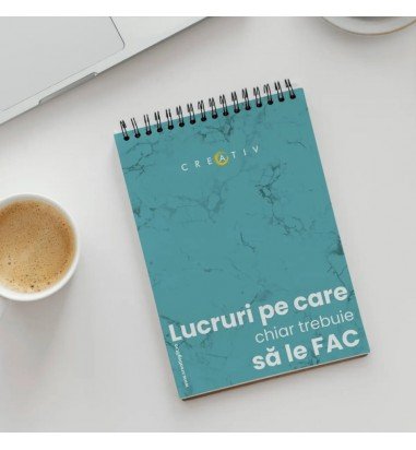 Notebook personalizat Lucruri pe care...