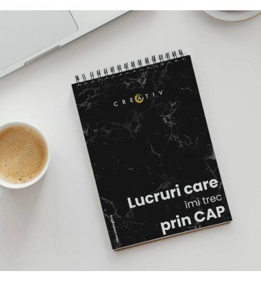Notebook personalizat cu Lucruri care...