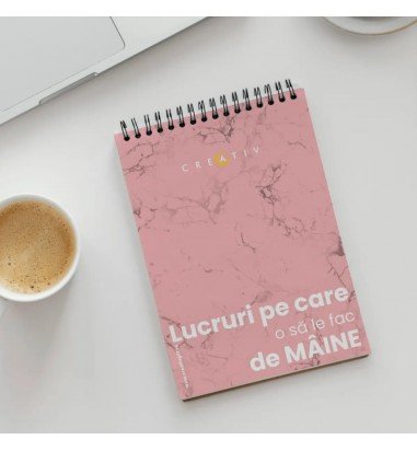 Notebook personalizat cu Lucruri pe...