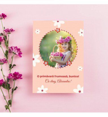 Magnet personalizat cu fotografie si...