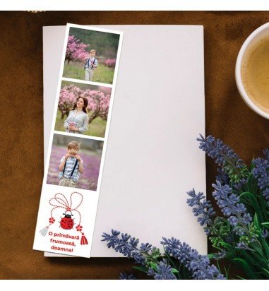 Semn de carte personalizat cu 3...