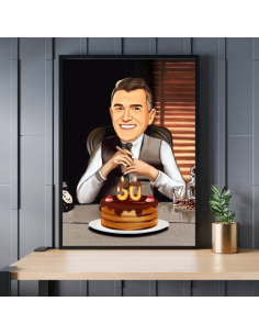 Caricatura La multi ani