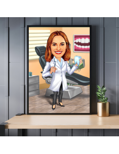 Caricatura Dentist