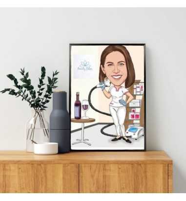 Caricatura Beauty Salon