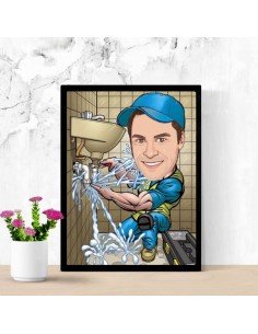 Caricatura Instalator