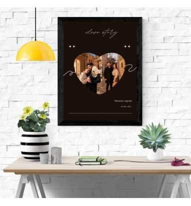 Rama foto personalizata Love Story...