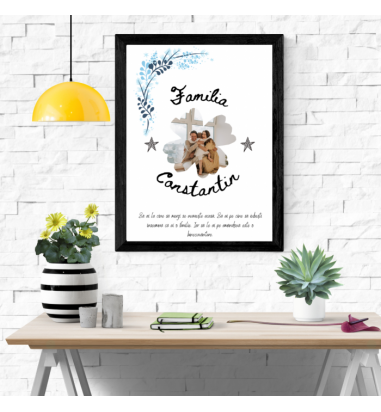 Rama foto personalizata Familie