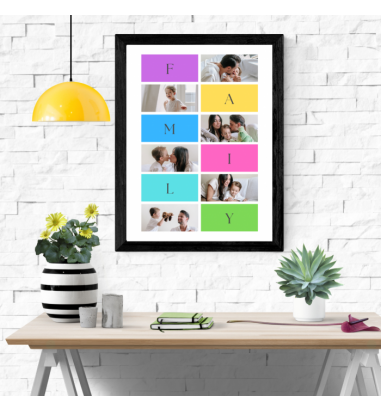 Rama foto personalizata Familia mea