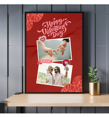 Rama foto personalizata Valentines Day
