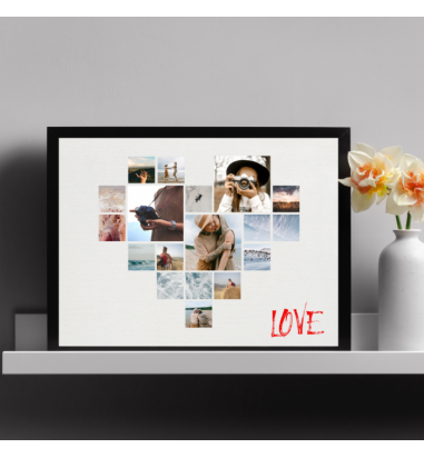 Rama foto personalizata Love 18 poze