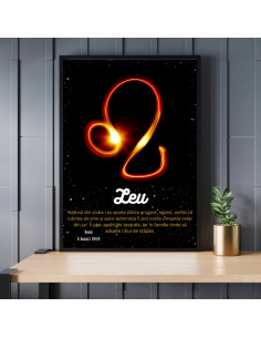 Rama foto personalizata Leu