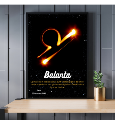 Rama foto personalizata Balanta