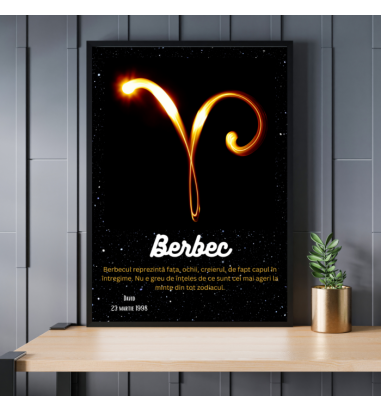 Rama foto personalizata Berbec