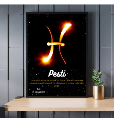 Rama foto personalizata Pesti