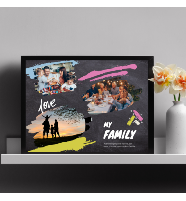 Rama foto personalizata My family