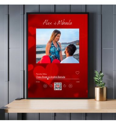 Tablou personalizat Melodia noastra...