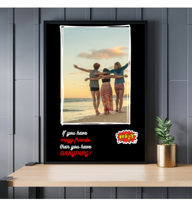 Rama foto personalizata Prieteni