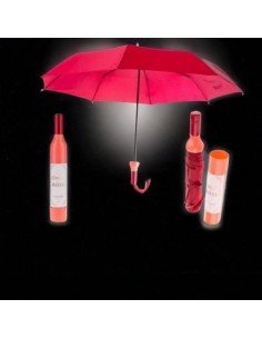 Umbrela in forma de sticla...