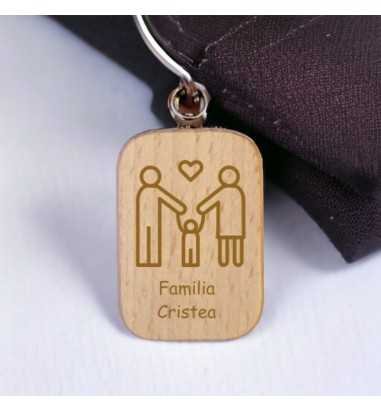 Breloc personalizat Familie