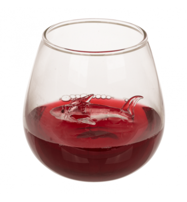 Pahar vin Rechin plutitor