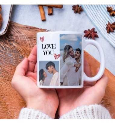 Cana personalizata Love you 2 poze