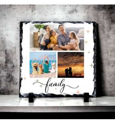 Placa ardezie personalizata Family 3...