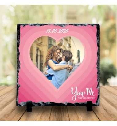 Ardezie personalizata You Me