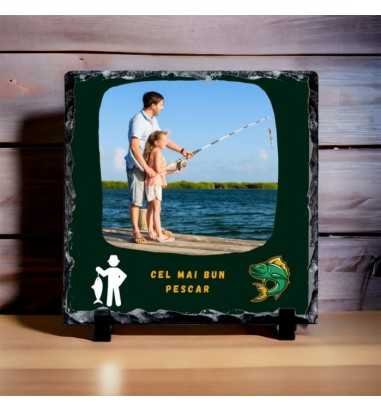 Ardezie personalizata Cel mai bun pescar