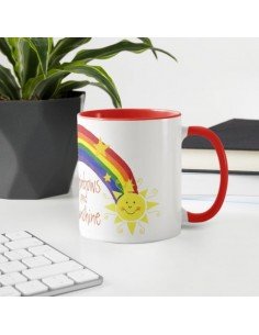 Cana personalizata Rainbows