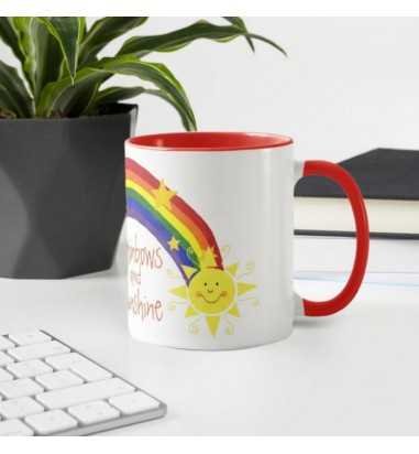 Cana personalizata Rainbows