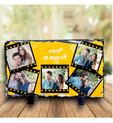 Ardezie personalizata Clipe de...