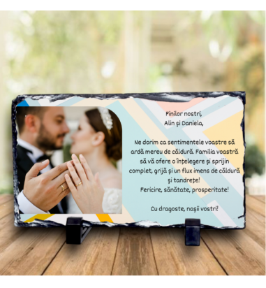 Ardezie personalizata Pentru Fini