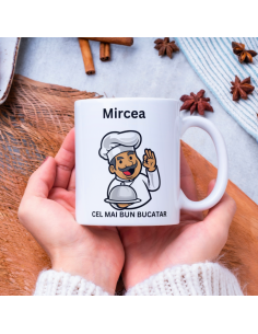 Cana personalizata - Bucatar